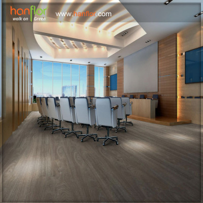 fire resistance vinyl flooring plank for conference room