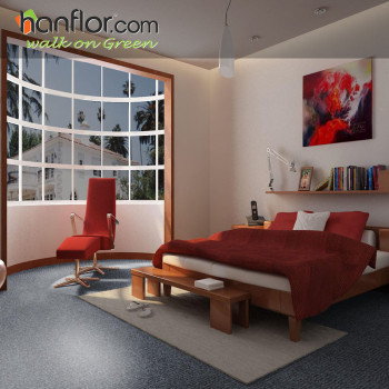Hanflor fire resistance pvc floor for bedroom