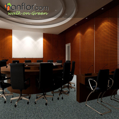 easy-clean vinyl flooring for conference room