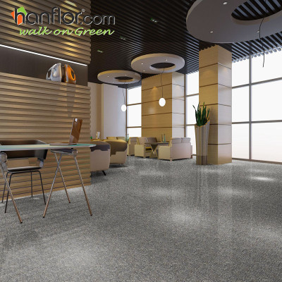 vinyl flooring tile long lifespan for conference room HVT8095-2