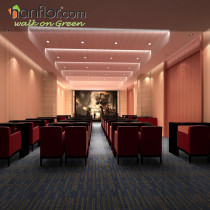 vinyl flooring tile moisture resistance for conference room HVT8096-1
