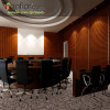 vinyl flooring tile fire resistance for conference room HVT8098-5