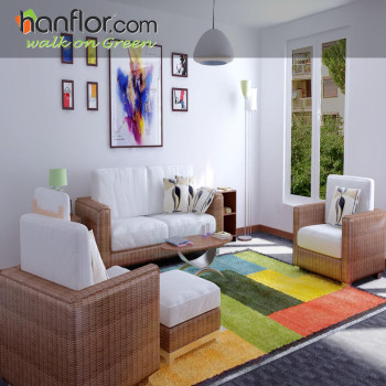 Hanflor vinyl flooring tile easy-clean for parlor HVT8118