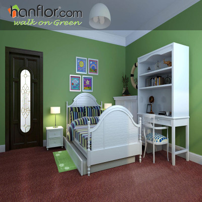 pvc floor tile smooth for bedroom HVT8124-5