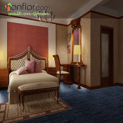 pvc floor tile smooth for bedroom HVT8129-2