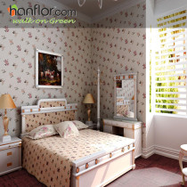 pvc floor tile easy-clean for bedroom HVT8129-6