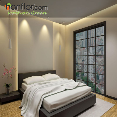 pvc floor tile easy-clean for bedroom HVT8130-4