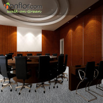 pvc floor tile  easy install for conference room HVT8134-1