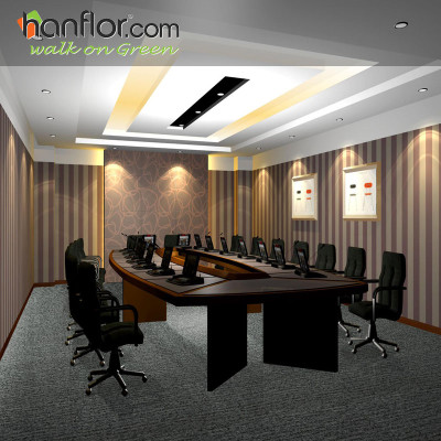 pvc floor tile  easy install for conference room HVT8134-8