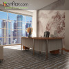 pvc floor tile  easy install for office HVT8135-2
