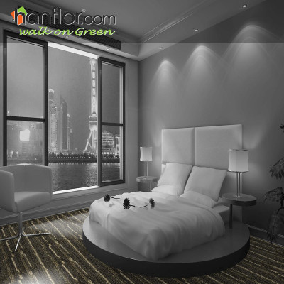pvc floor tile  easy install for bedroom HVT8135-4