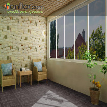 pvc floor tile  waterproof for parlor HVT8140-2