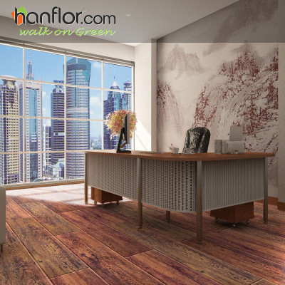 New Wood Color PVC Floor Plank for Office HVP7440