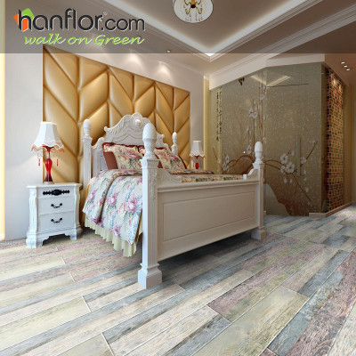 New Wood Color PVC Floor Plank for Bedroom HVP7445