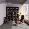 pvc floor tile cobblestone looking smooth for study room HVT2055