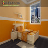 pvc floor tile slate embossed smooth for bedroom in dark red HVT2069-2