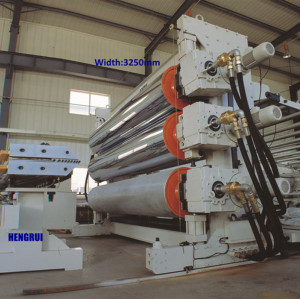 PVC Floor Extrusion Line/High Polymer Waterproof Membrane Extruder