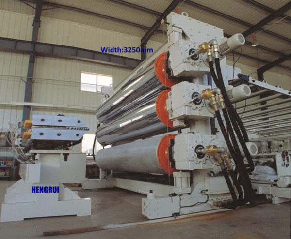 PVC Floor Extrusion Line/High Polymer Waterproof Membrane Extruder