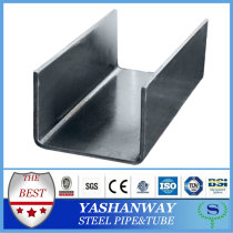 YSW 100*50*5.0mm universal hot rolled u channel steel bar weight