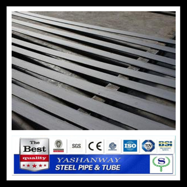 galvanized iron steel flat bar stair handrail