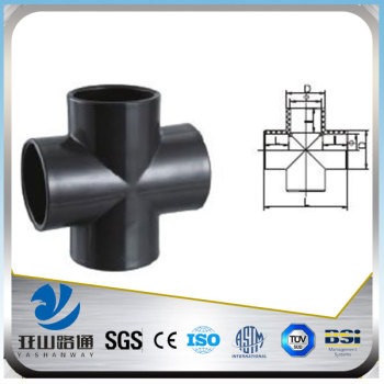 YSW 4-way cross pipe fitting with ISO certificate