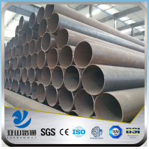 YSW astm a500 grade b 24 inch mild LSAW steel pipe weight per meter