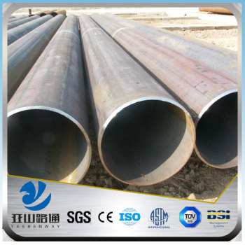 YSW astm a120 400mm diameter sch40 black LSAW round steel pipe