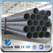 YSW dn1000 schedule 40 carbon LSAW steel pipe price per meter