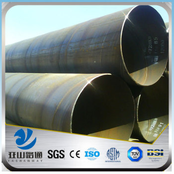 YSW schedule 40 cold drawn mild spiral steel round pipe price