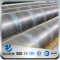 YSW large diameter schedule 40 black SSAW steel pipe price