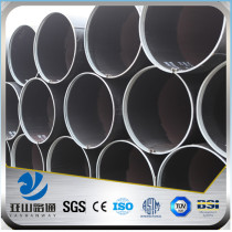 YSW 6 inch standard length carbon welded steel pipe price per kg
