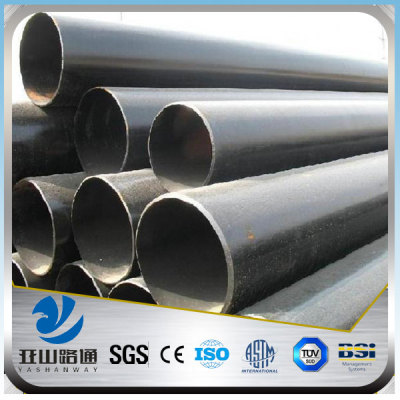 YSW astm a139 gr. b schedule 80 carbon erw steel pipe unit weight