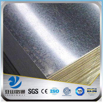 YSW gi steel sheet price per square meter