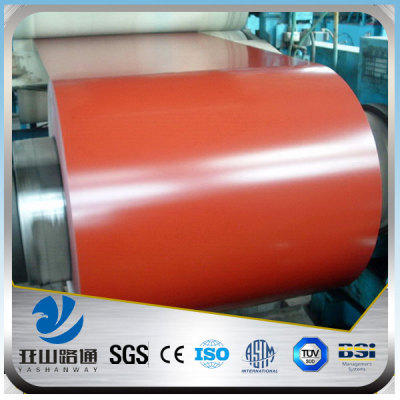 YSW secondary ppgi prepainted galvanized steel coil price