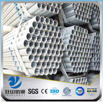 YSW bs1387 300mm diameter pre-galvanized steel pipe