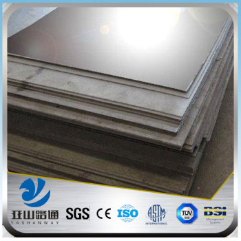 YSW asme sa-240 304 0.8mm thick stainless steel plate