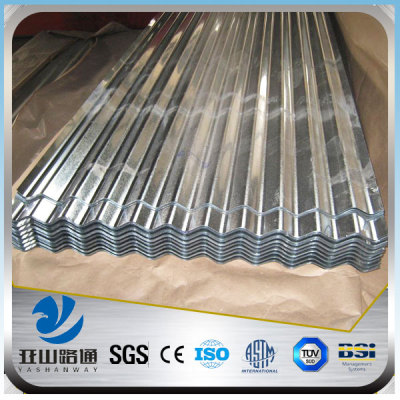 YSW 28 gauge galvanized steel metal corrugated sheet