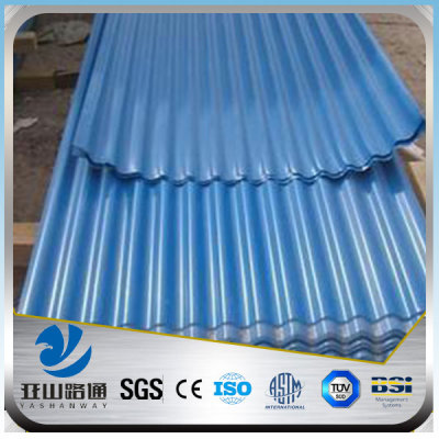YSW 28 gauge galvanized corrugated steel rooing plate