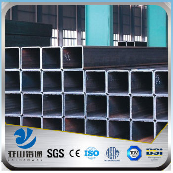 YSW astm a36 10mm 100x100 ms square tube weight chart
