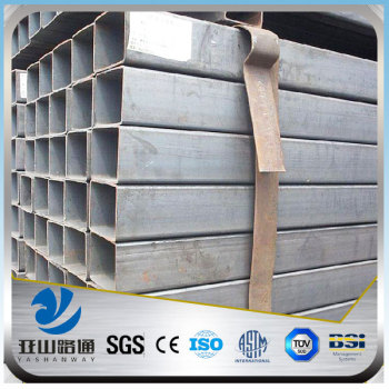 YSW astm a139 gr. b 1 inch black square iron pipe