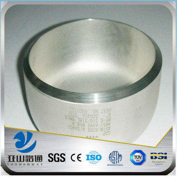 YSW 2 inch 3 inch stainless steel pipe fitting cap