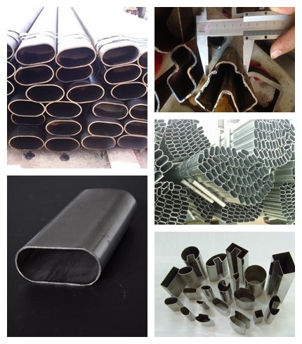 椭圆形异型钢管The oval shaped steel pipe三角形异型钢管Triangle shaped steel tube六角形异型钢管Hexagonal shaped steel tube菱形异型钢管Diamond shaped steel tube八角形异型钢管Octagonal shaped steel tube半圆形异型钢管Semicircle shaped steel tube不等边六角形异型钢管Unequal hexagonal shaped steel tube五瓣梅花形异型钢管plum blossom shape steel pipe双凸形异型钢管Double convex shaped steel tube双凹形异型钢管Double concave shaped steel tube瓜子形异型钢管Melon seeds deformed steel pipe圆锥形异型钢管Conical shaped steel tube波纹形异型钢管Corrugated shaped steel tube