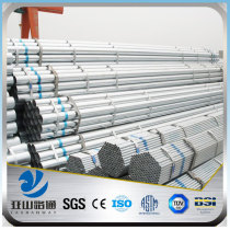 YSW bs1387 Class B pre Galvanized Steel Pipe Price List