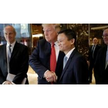 Donald Trump has 'great meeting' with Alibaba boss Jack Ma