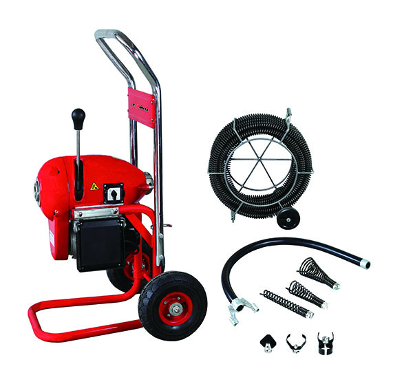 D-200A sectional drain cleaning machine