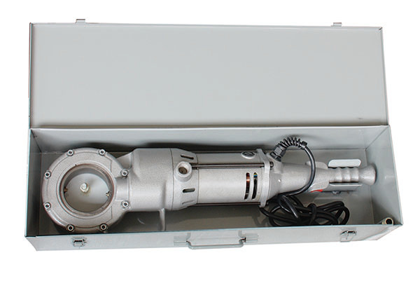 portable pipe threader power drive packed with metal box