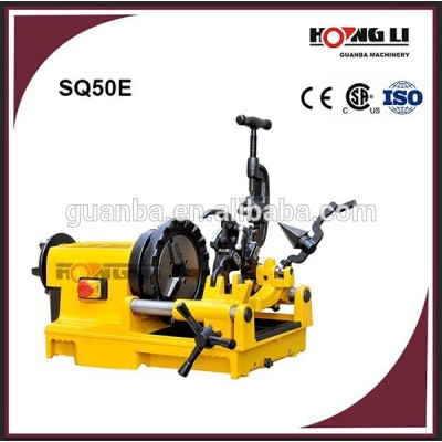 Sq50e elétrica tubo threader máquina 2 ", Ce, China fabricante