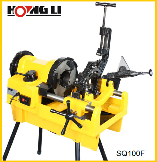 Sq100f fio de rolamento máquina para 4 polegada tubo de