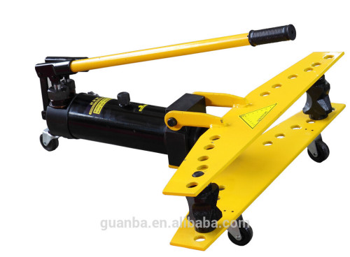 Hongli HHW-2 2 '' hidráulico tubo manual bender para tubos de aço inoxidável