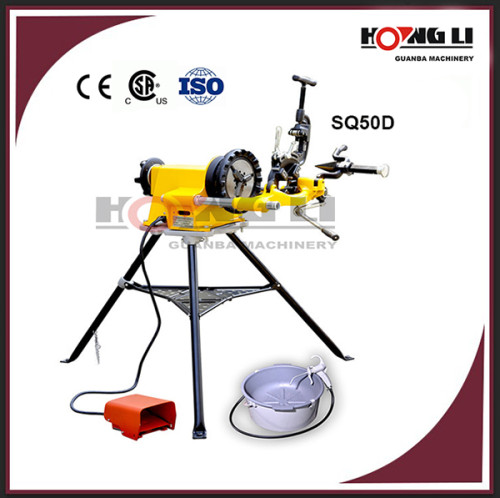 Sq50d de threading machine para BSPT ou NPT para 2 polegada tubo de